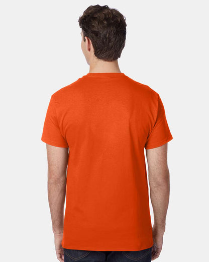 Hanes Men's Authentic Pocket T-Shirt 5590 #colormdl_Orange