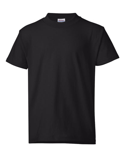 Hanes Ecosmart™ Youth T-Shirt 5370 #color_Black