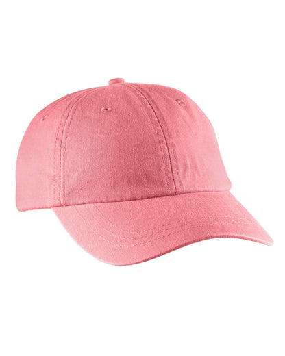 Adams Headwear Women's Optimum Pigment-Dyed Cap LO101 #color_Coral