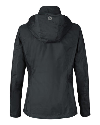Marmot Women's PreCip® Eco Packable Rain Jacket M15866 #color_Black