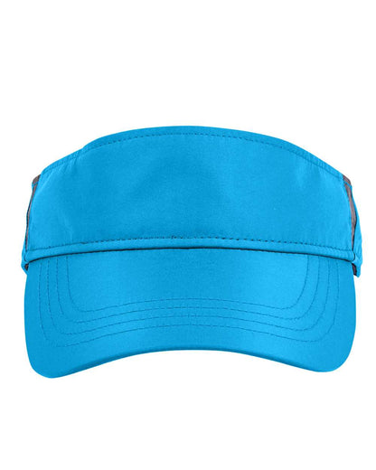 CORE365 Drive Performance Visor CE002 #color_Electric Blue/ Carbon