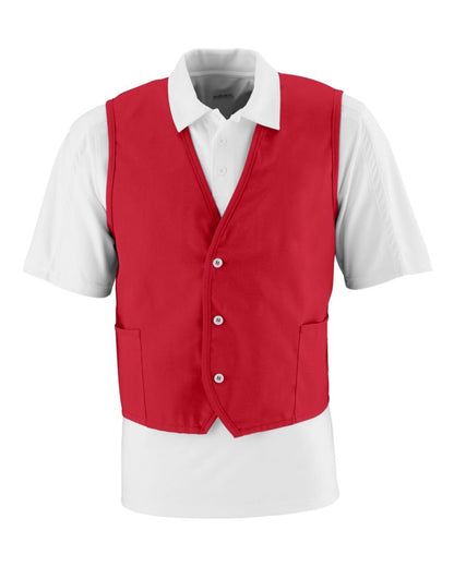 Augusta Sportswear Unisex Vest 2145 #color_Red