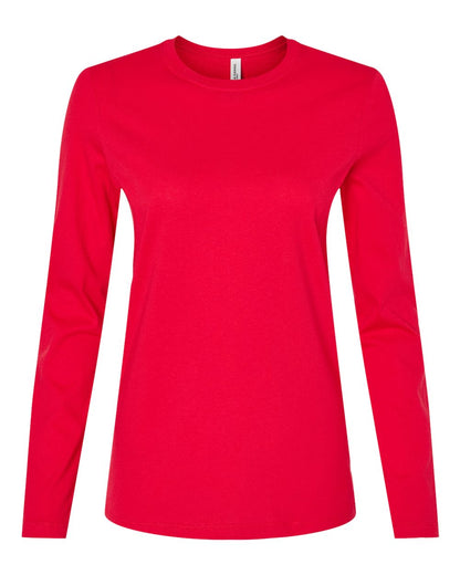 BELLA + CANVAS Women’s Jersey Long Sleeve Tee 6500 #color_Red