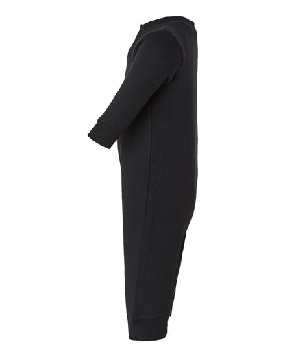 Rabbit Skins Infant Fleece One-Piece 4447 #color_Black