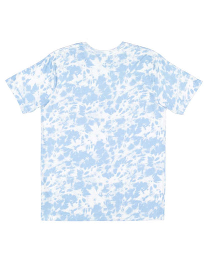 LAT Unisex Fine Jersey Tee 6901 #color_Sky Tie Dye