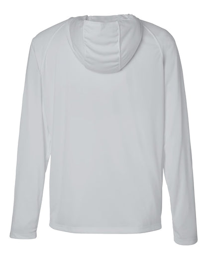 HUK Men's LoPro Pursuit Long Sleeve Hooded T-Shirt H12L010 #color_Harbor Mist