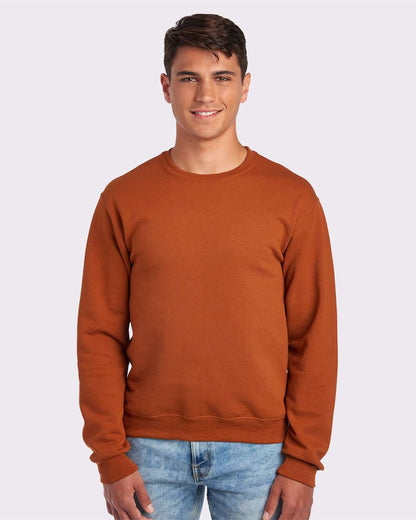 JERZEES Unisex NuBlend® Crewneck Sweatshirt 562MR #colormdl_Texas Orange