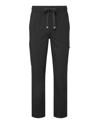 Onna Men's Relentless Stretch Cargo Scrub Pants NN500 #color_Black