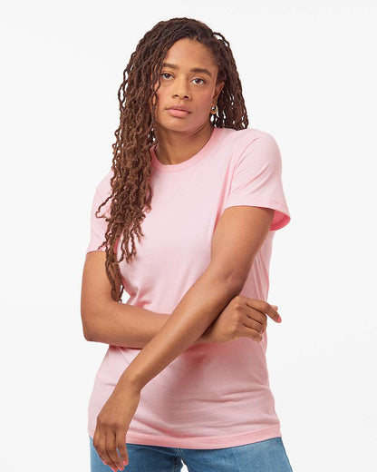 Tultex Combed Cotton T-Shirt 602 #colormdl_Light Pink