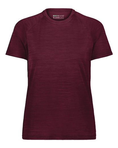Holloway Women's Eco Revive™ All-Pro T-Shirt 222754 #color_Maroon Heather