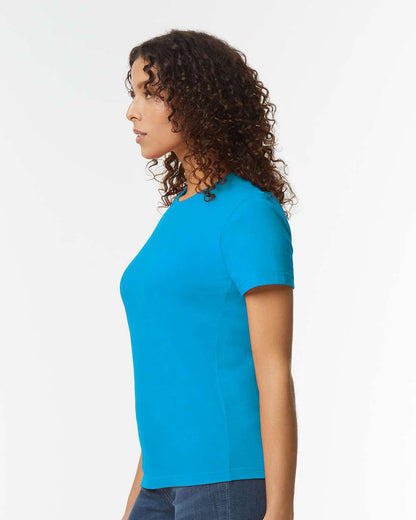 Gildan Women's Softstyle® Midweight T-Shirt 65000L #colormdl_Sapphire