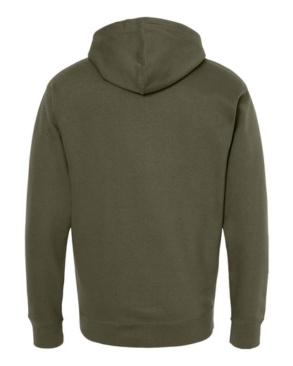 Independent Trading Co. Unisex Midweight Full-Zip Hooded Sweatshirt SS4500Z #color_Army