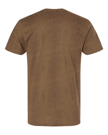 LAT Unisex Fine Jersey Tee 6901 #color_Brown Reptile