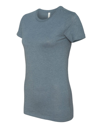 BELLA + CANVAS Women's Slim Fit Tee 6004 #color_Heather Slate