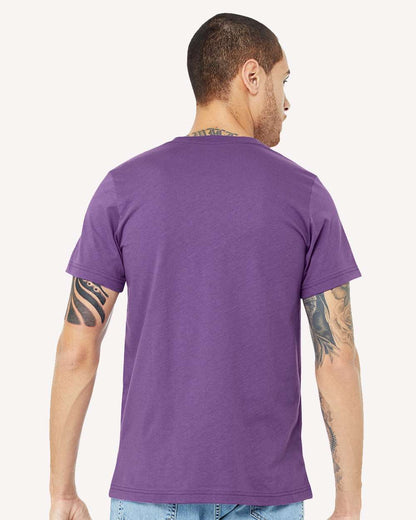 BELLA + CANVAS Jersey Tee 3001 #colormdl_Royal Purple