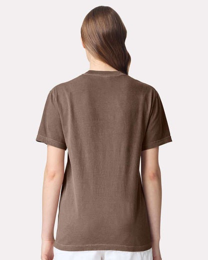 Comfort Colors Unisex Garment-Dyed Heavyweight Pocket T-Shirt 6030 #colormdl_Espresso