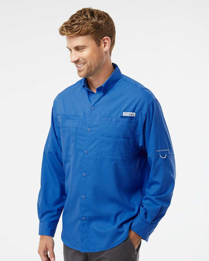 Columbia PFG Tamiami™ II Long Sleeve Shirt 212467 #colormdl_Vivid Blue