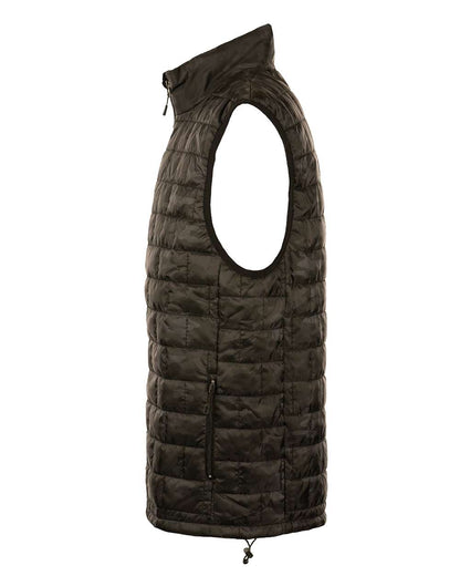 Burnside Elemental Puffer Vest 8703 #color_Black Camo