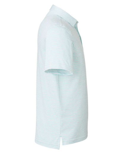 vineyard vines Men's Bradley Stripe Sankaty Polo G012426 #color_Andros Blue Tejeda