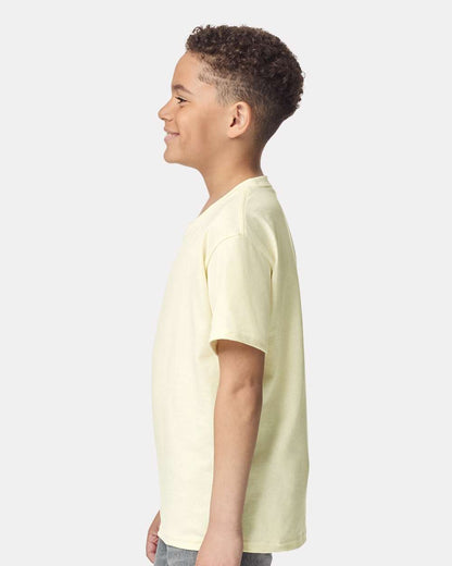 Gildan Youth Heavy Cotton™ T-Shirt 5000B #colormdl_Off White