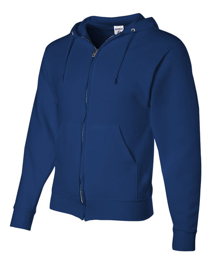 JERZEES Unisex NuBlend® Full-Zip Hooded Sweatshirt 993MR #color_Royal