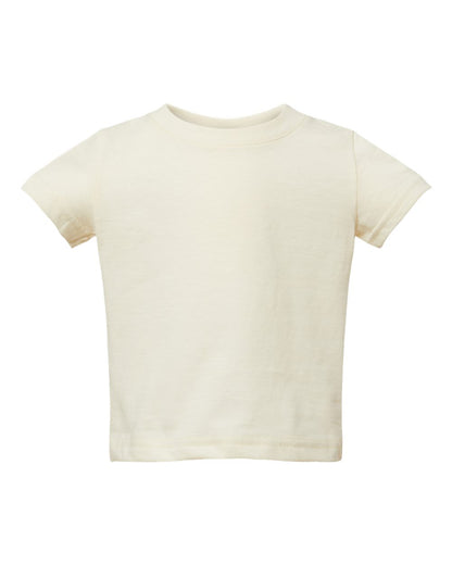 Rabbit Skins Infant Fine Jersey Tee 3322 #color_Natural