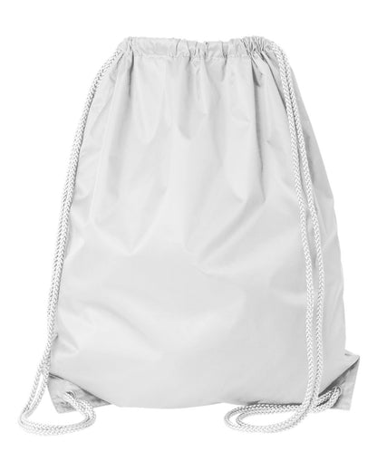 Liberty Bags Large Drawstring Pack with DUROcord 8882 #color_White