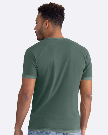 Next Level Soft Wash T-Shirt 3600SW #colormdl_Washed Royal Pine