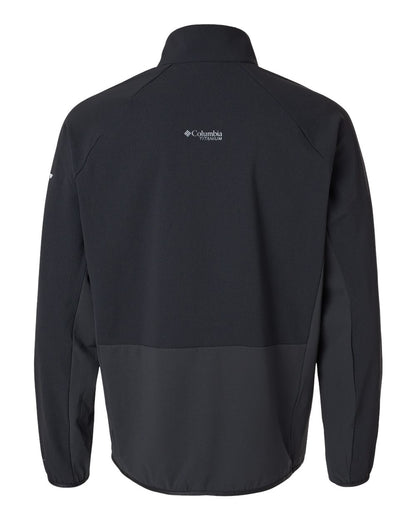 Columbia Men's Spectre Ridge™ II Tech Fleece Full-Zip Jacket 209751 #color_Black