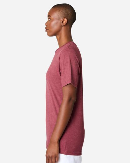 Lane Seven Deluxe CVC T-Shirt LS1500C #colormdl_Burgundy Heather