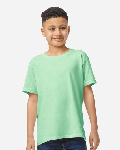 Gildan Youth Heavy Cotton™ T-Shirt 5000B #colormdl_Mint Green