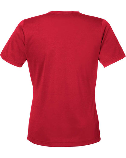 Team 365 Women's Zone Performance Mesh T-Shirt TT15W #color_Sport Red