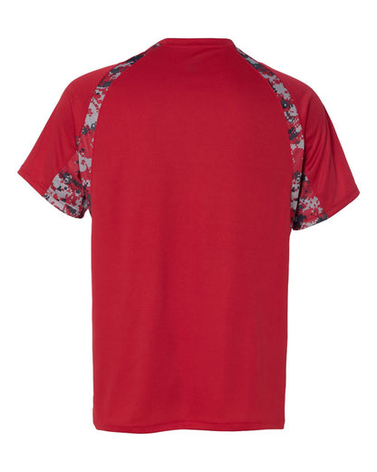 Badger Hook Digital T-Shirt 4140 #color_Red/ Red