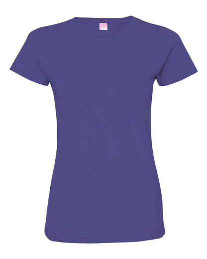 LAT Women's Fine Jersey Tee 3516 #color_Purple