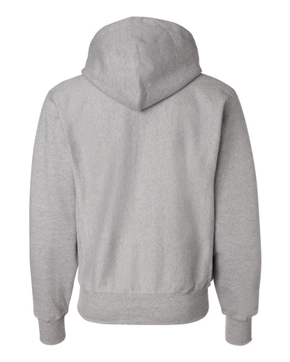 Champion Unisex Reverse Weave® Hooded Sweatshirt S101 #color_Oxford Grey