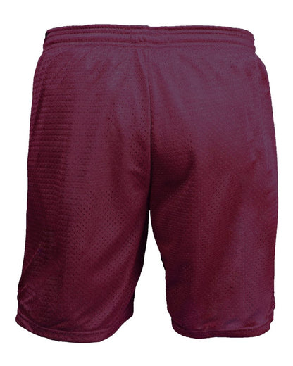 C2 Sport Youth Mesh Shorts 5209 #color_Maroon