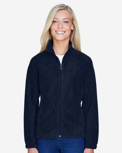 Harriton Women's Full-Zip Fleece M990W #colormdl_Navy