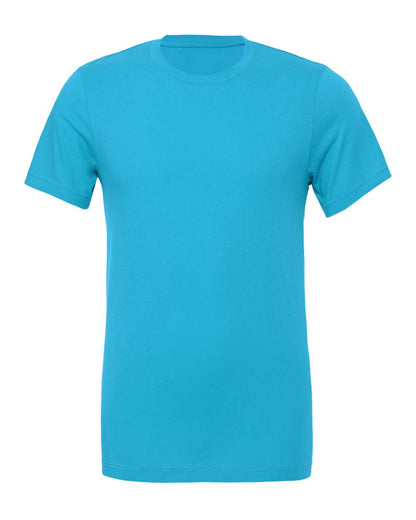 BELLA + CANVAS Jersey Tee 3001 #color_Aqua