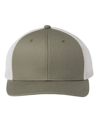The Game Everyday Trucker Cap GB452E #color_Light Olive/ Stone
