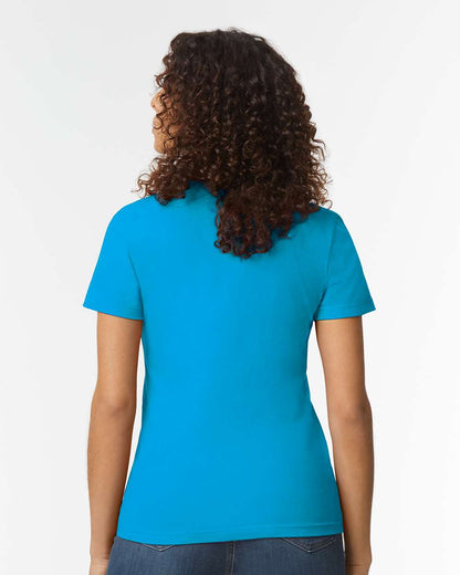 Gildan Women's Softstyle® Midweight T-Shirt 65000L #colormdl_Sapphire