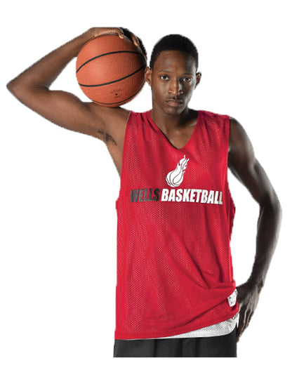 Alleson Athletic Men's Reversible Mesh Tank 560R Alleson Athletic Men&#39;s Reversible Mesh Tank 560R