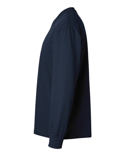 Next Level Unisex Heavyweight Long Sleeve T-Shirt 7211 #color_Midnight Navy