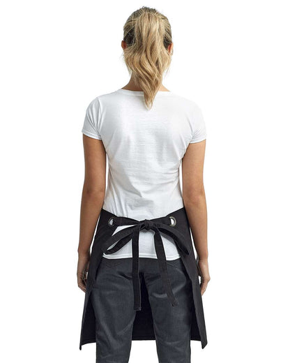 Artisan Collection by Reprime Calibre Heavy Cotton Canvas Waist Apron RP131 #colormdl_Black