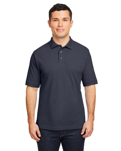 Harriton Men's Pique Polo M200 #colormdl_Navy