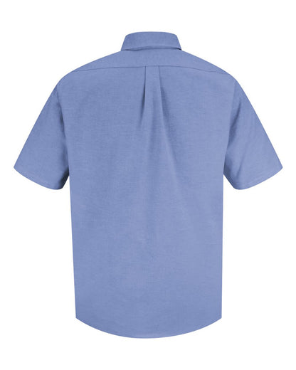 Red Kap Men's Tall Executive Oxford Dress Shirt SR60T #color_Light Blue