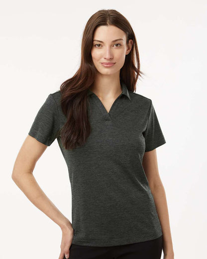 AllPro Women's Pro-Lock Performance Mélange Polo 4HM00L #colormdl_Black Melange