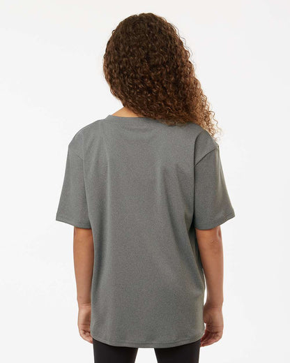AllPro Youth Pro-Lock Performance T-Shirt 48000Y #colormdl_Heather Granite