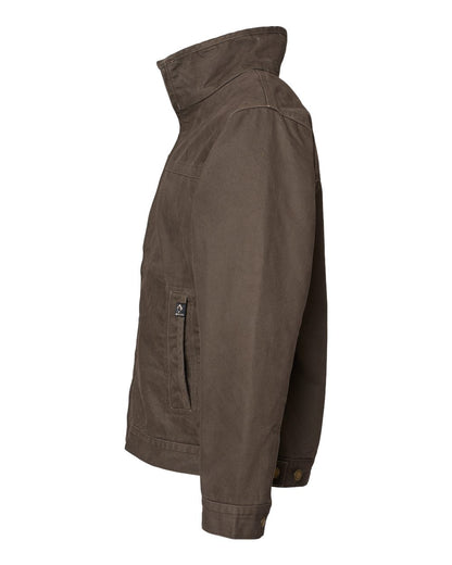 DRI DUCK Maverick Boulder Cloth™ Jacket with Blanket Lining Tall Sizes 5028T #color_Tobacco