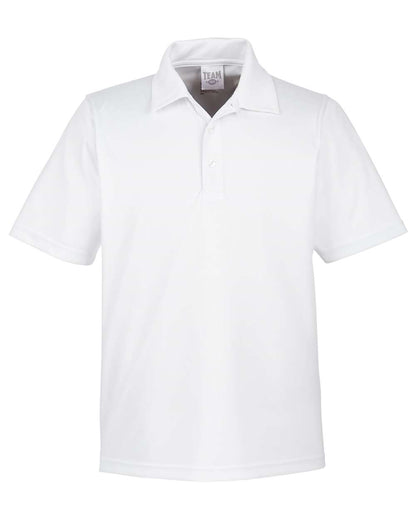 Team 365 Men's Zone Performance Polo TT51 #color_White