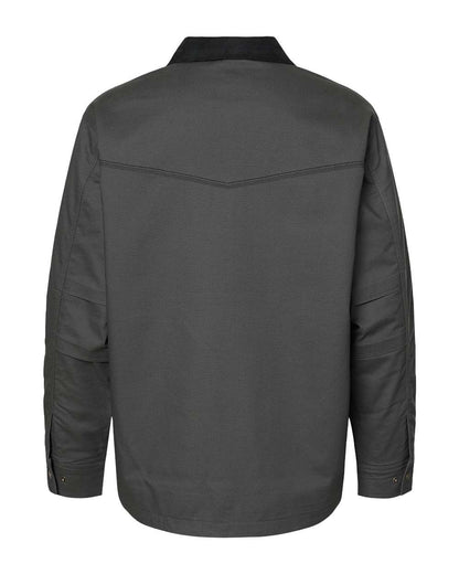 DRI DUCK Yellowstone Power Move Canvas Jacket 5055 #color_Charcoal